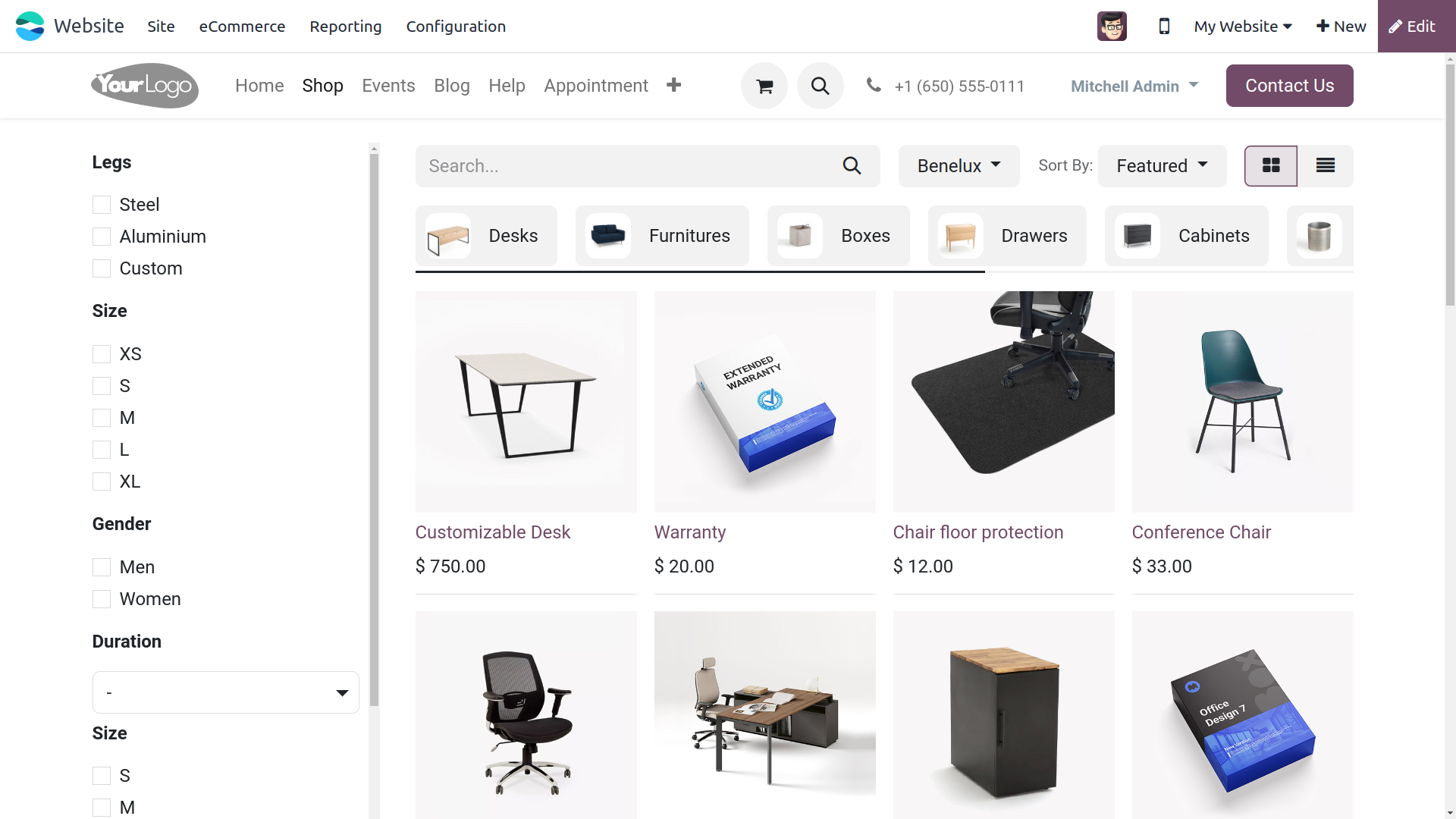 Enhance your website