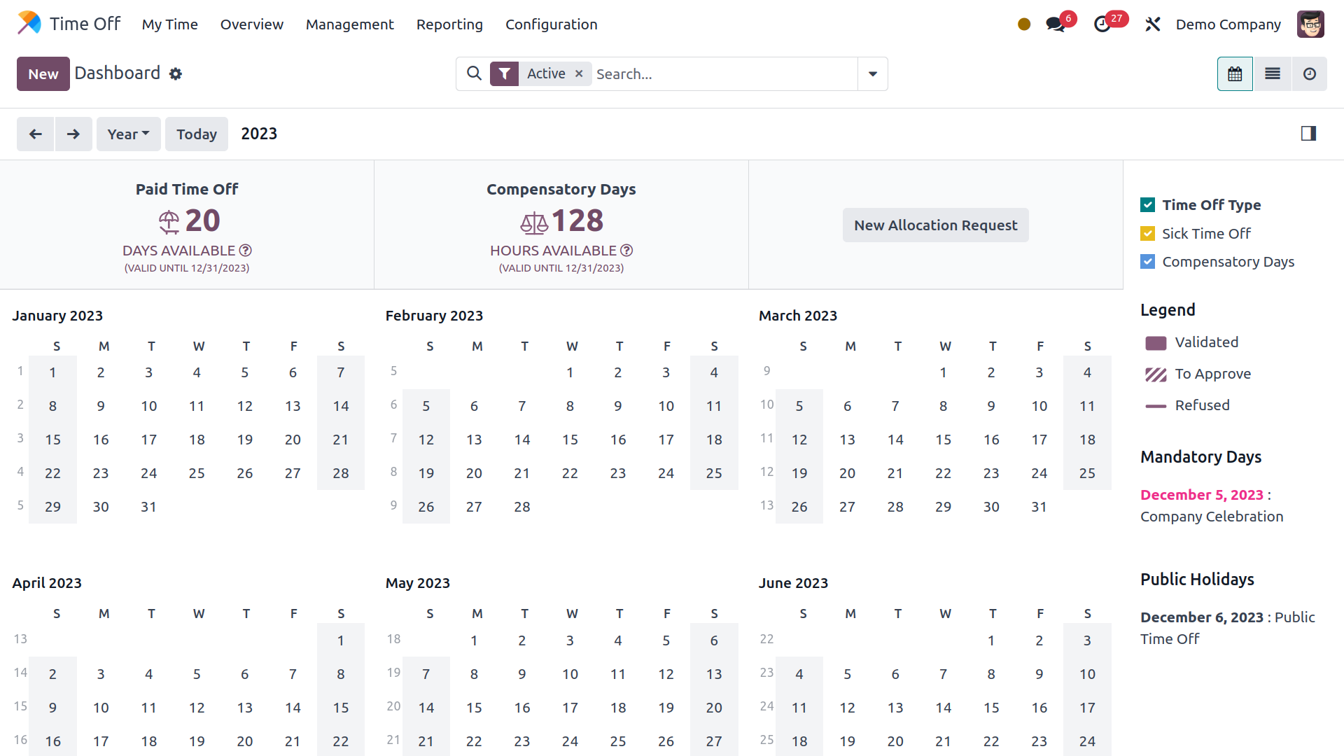 Centralized HR Operation Management